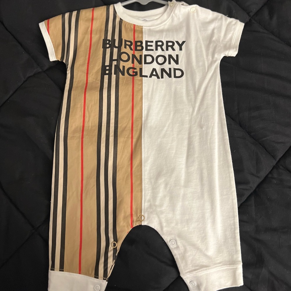 Baby Burberry Romper